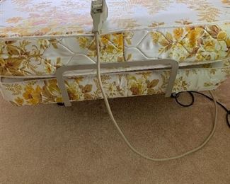 Adjustable twin bed in like new condition 