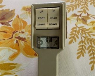 Adjustable twin bed, like new. 