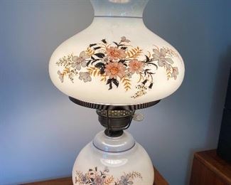 Beautiful hurricane lamp