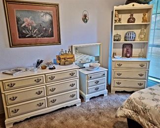 Bassett French Provincial Bedroom Chests