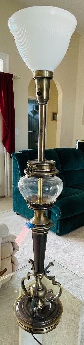 11.  Traditional lamp •  45 high 18 wide •  $50