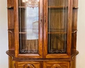 7.   American traditional china cabinet  • 78high 52wide 16deep  • $295