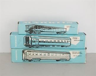 Lot Of 3 Marklin HO Scale Model Trains