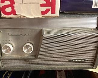 Basement, vintage tape recorder