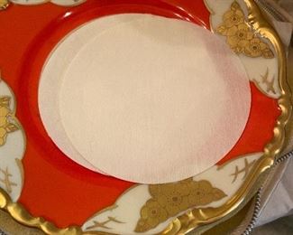 Gorgeous gold leafing in mint condition