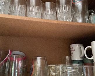 Everyday glassware too!