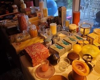 Candles galore