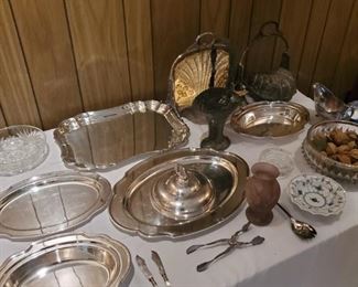 Silver-plated pieces