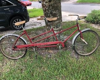 Tandem bicycle