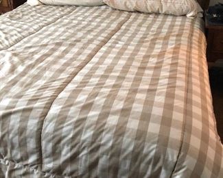 King Size bed and headboard