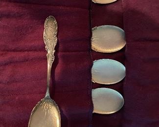 Sterling ice cream spoons