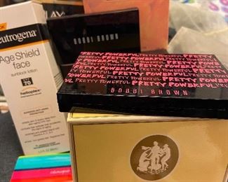 Huge selection of designer makeup and beauty products, new.