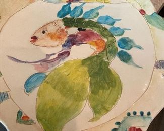 Ann “Frantic” Roberts Rare plate