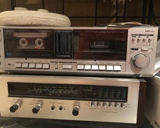 Sony LK1 series dual cassette
Pioneer tuner