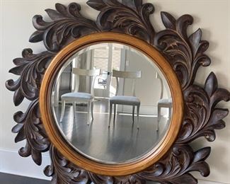 Mirror Wood Starburst