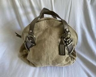 Abro Canvas Bag w/leather straps