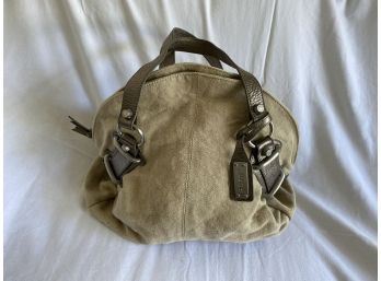 Abro Canvas Bag w/leather straps
