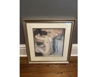 Lithograph Nude