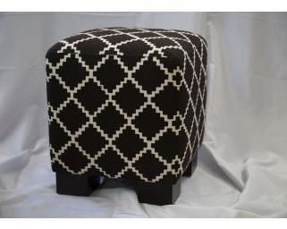 Chocolate Ottoman Stool