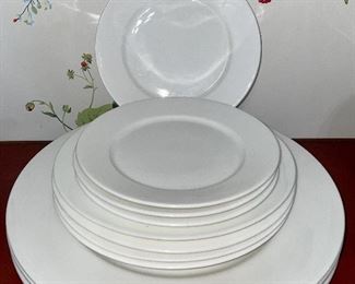 Item 50:  Lenox "Grace" Dinner Set:  $95                                                                       4 dinner plates, 4 salad plates, 4 dessert plates