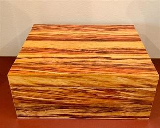 Item 94:  Humidor - 10.25" x 4.25":  $38