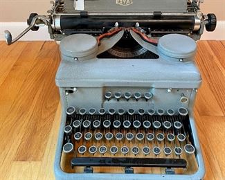Item 105:  Antique Royal Typewriter:  $165