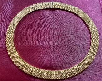 Item 184:  18K Gold Necklace:  $3600
