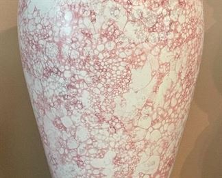 Item 136:  Splatterware Vase:  $38