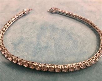 Item 292:  Joan Rivers Classic Tennis Bracelet:  $16