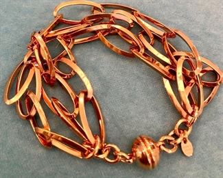 Item 314:  Bronze Milor Bracelet:  $22
