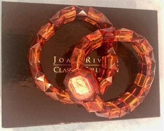 Item 308:  Joan Rivers 2 Piece Set - Bracelet & Watch:  $22