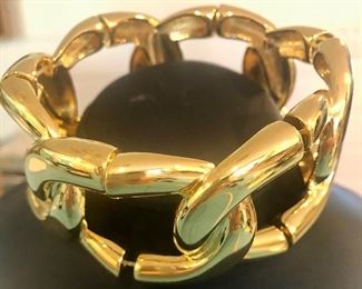 Item 283:  Joan Rivers Gold Tone Bracelet:  $20