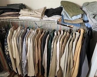 Shirts size Med & large
Pants last like new 38/30