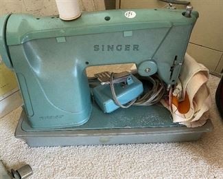 Vintage singer sewing machine