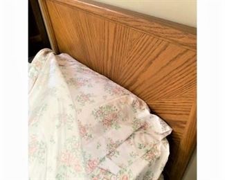 2 Twin Bed Wood Headboards and frames
