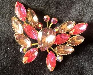 Vintage Costume Jewelry Butterfly 