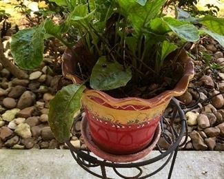 Pots and garden decor