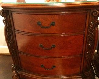 Pair matching night chests