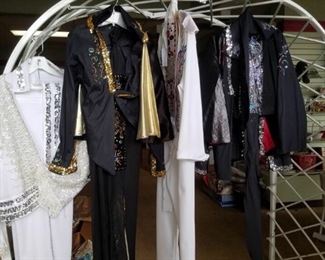 Black or white Elvis costumes!