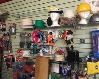 Masks and hats and other accessories!