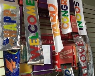 Banners by the yard!