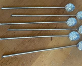 Sterling shell straws
