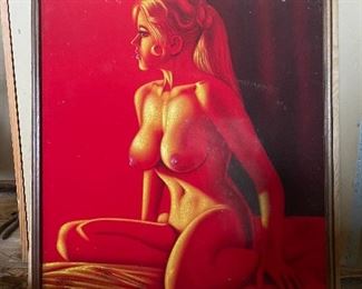 C. H. Shi Black Velvet Artist Included In Black Velvet Masterpieces Book - Auction Records to $5,000