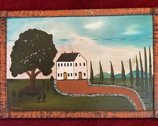 E. Loomis Primitive Folk Painting