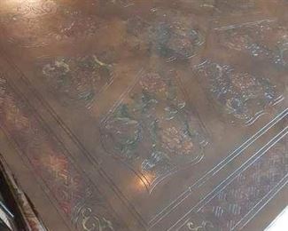 square table top detail