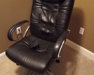 Leather office chair