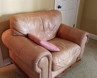 Oversize Leather Chair