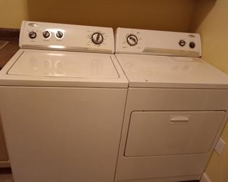 Washer, Dryer