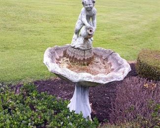 Outdoor fountain