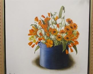 BIRGIT LYSHOL OIL ON CANVAS